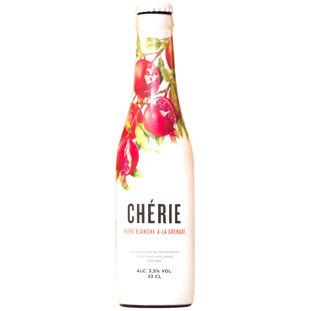 Bia Bỉ Chérie Biére Blanche à la Grenade 3.5% – 330ML