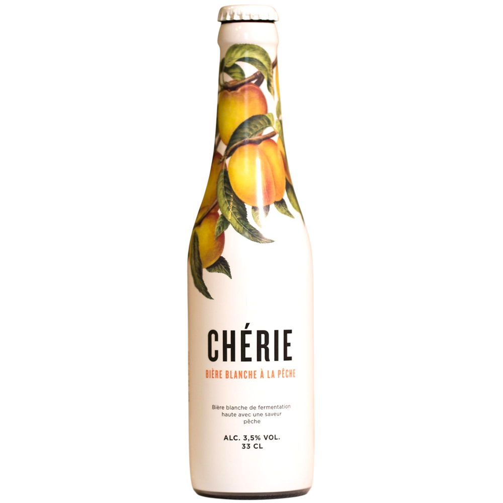 Bia Bỉ Chérie Bière Blanche à la Pêche 3.5% – 330ML