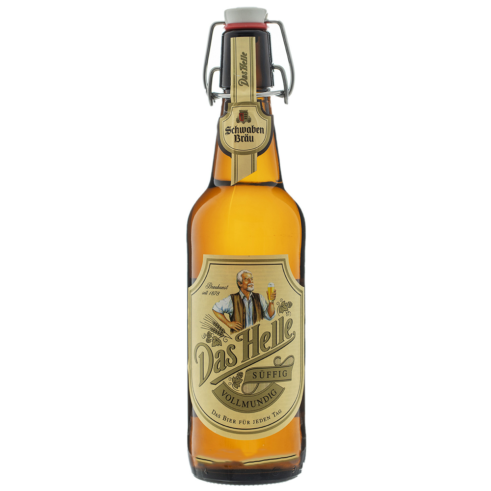 Bia Đức Schwaben Bräu Das Helle 5% – 500ML