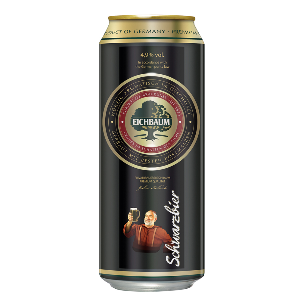 Bia Eichbaum Schwarzbier Black Lager