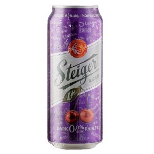 Bia Không Cồn Steiger Light Tmavý Radler Višňa 0.0%