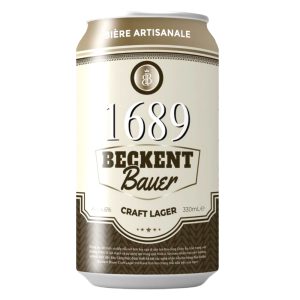 Bia Lon 1689 Beckent Bauer Craft Lager 4.6%