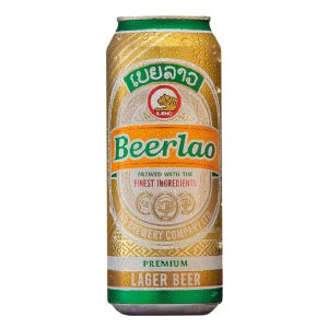 Bia Lon Beerlao Premium Lager