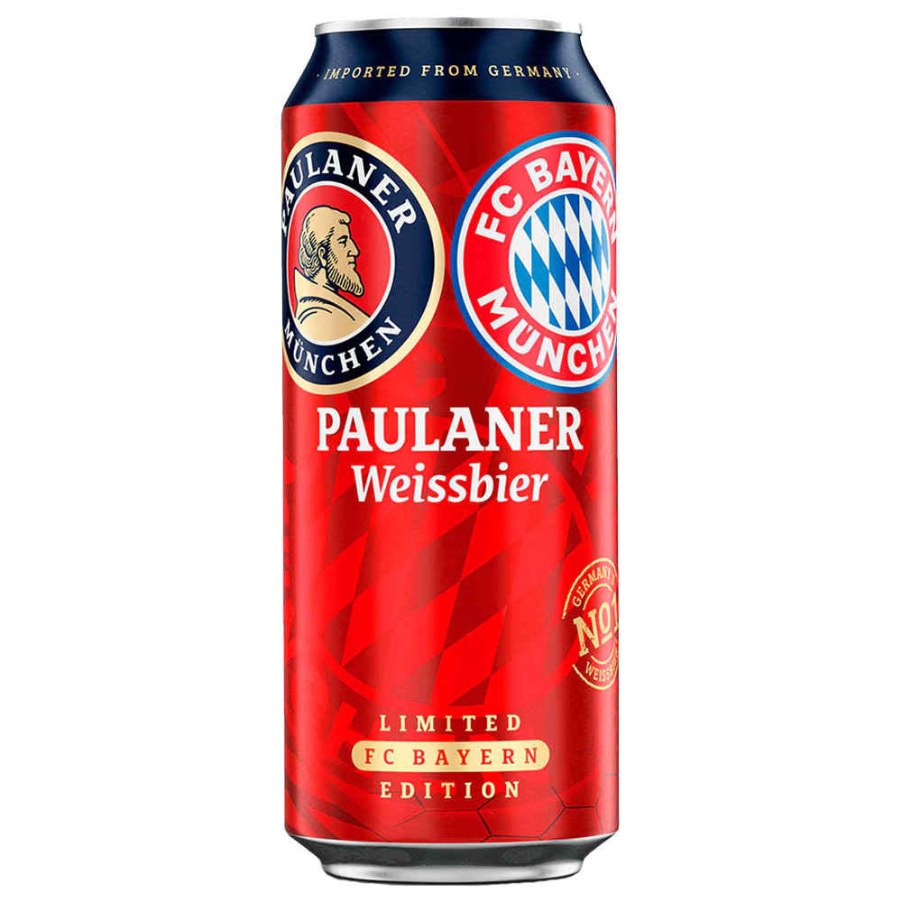 Bia Lon Paulaner Weissbier FC Bayern 5.5%